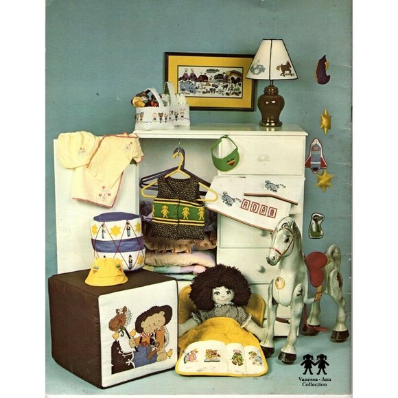 Vanessa-Ann Collection Sugar Plum Fairy Cross Stitch and Quilting Vintage 1981 - Picture 2 of 2